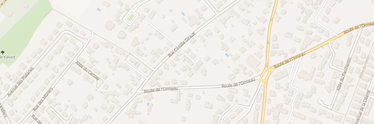 Plan du 12B Rue Camille Girault à Buxerolles