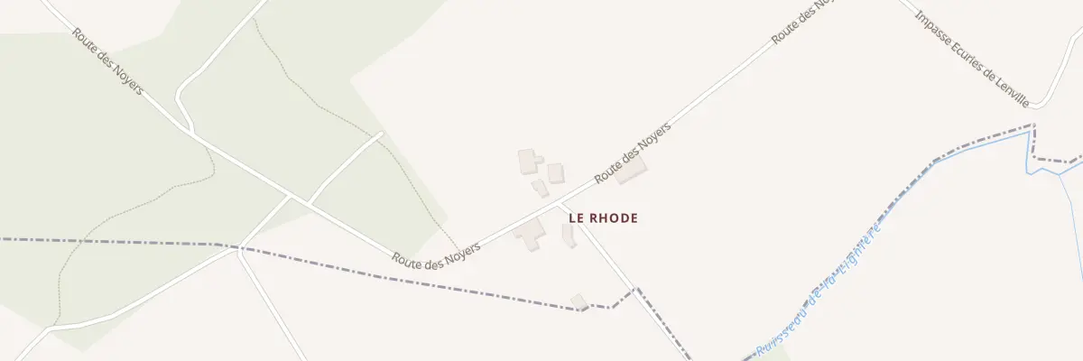 Plan du 18 Rhode à Thénac