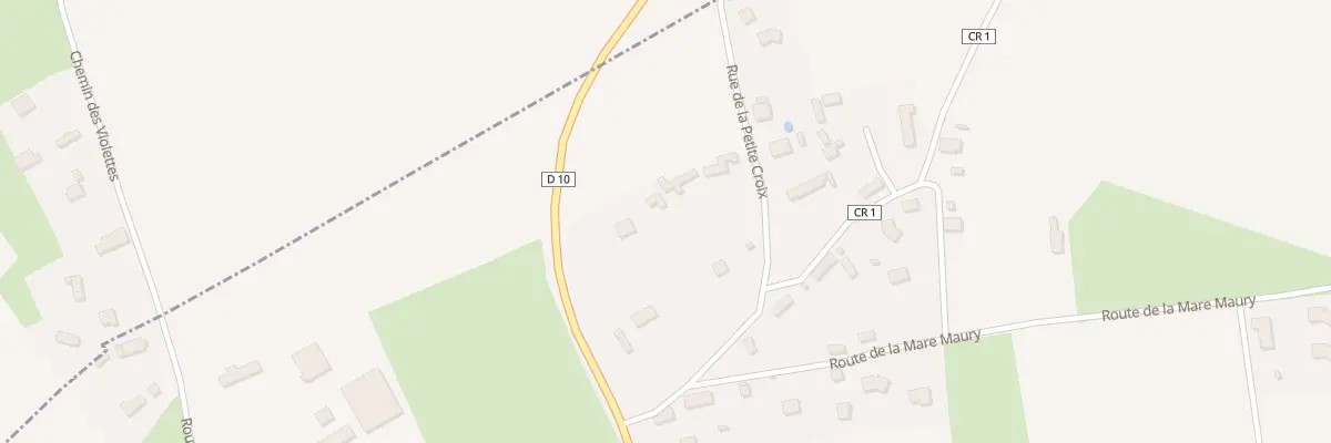 Plan du 99 Rue de la Petite Croix à Virville