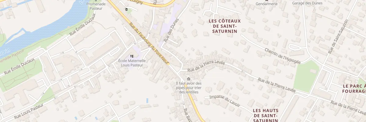 Plan du 14 Rue des Dunes à Poitiers