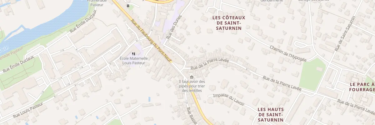 Plan du 6 Rue des Dunes à Poitiers