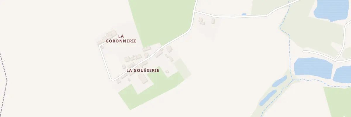 Plan du 6 La Goiserie à Cléré-les-Pins