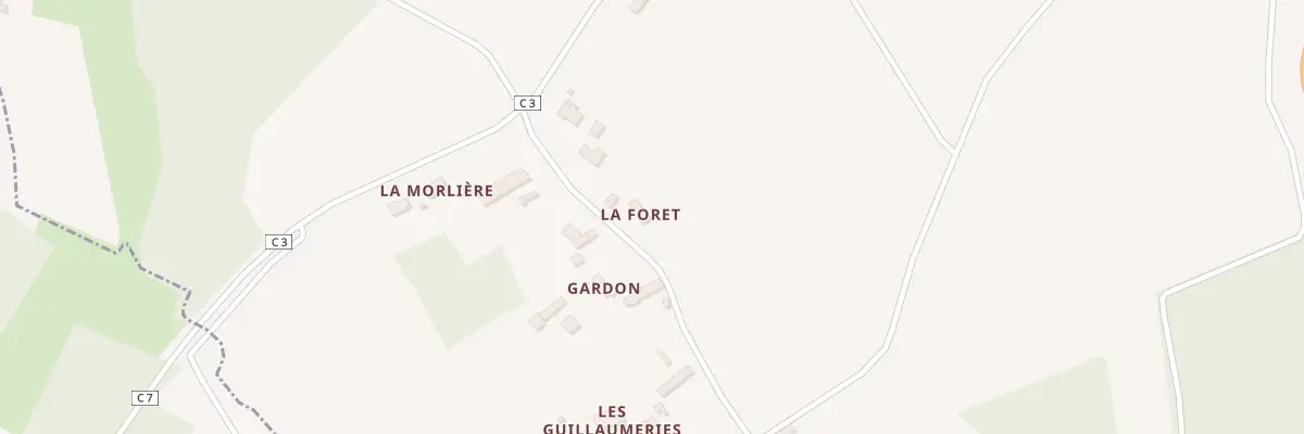 Plan du 5543 La Foret à Lavernat