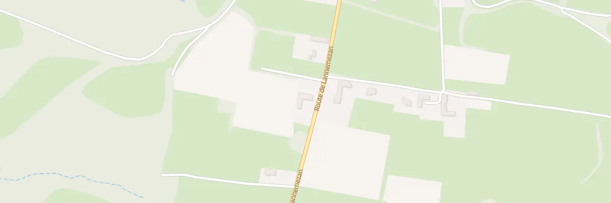 Plan du 742 Rte de Lannemezan à Castelbajac