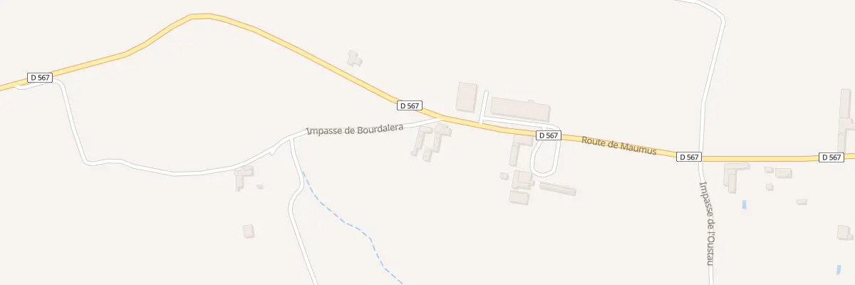 Plan du 5023 A Vitalis à Manas-Bastanous