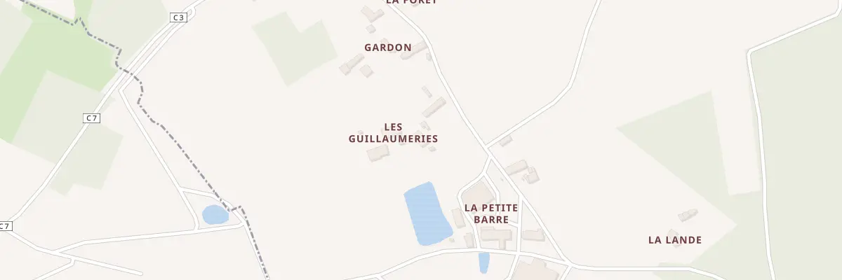 Plan du 5205 Gardon à Lavernat