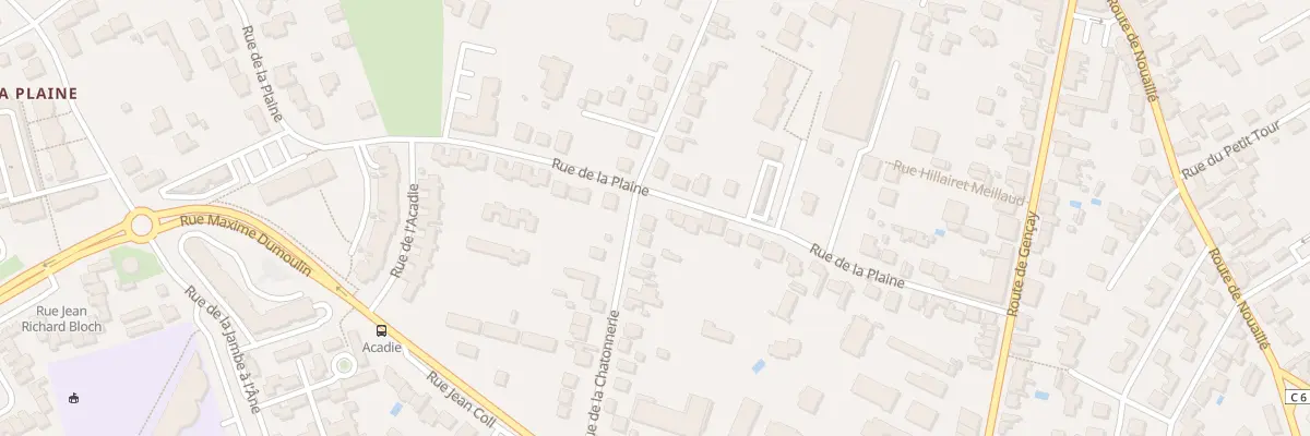 Plan du 49 Rue de la Chatonnerie à Poitiers