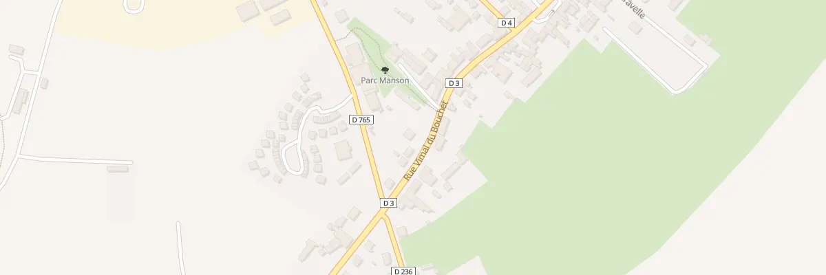 Plan du 28 Rue Vimal du Bouchet à Courtomer