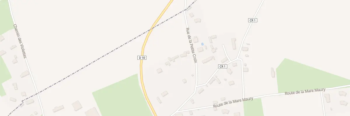 Plan du 125 Rue de la Petite Croix à Virville