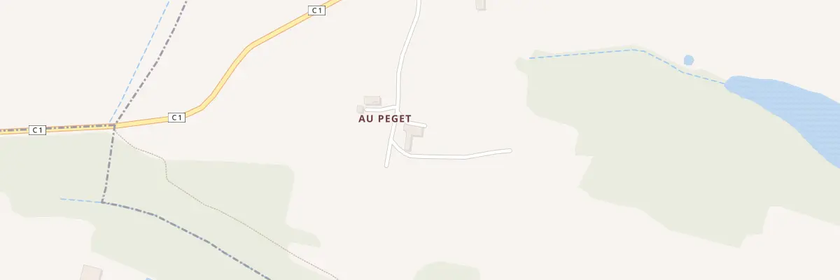 Plan du 5038 Au Peget à Saint-Martin