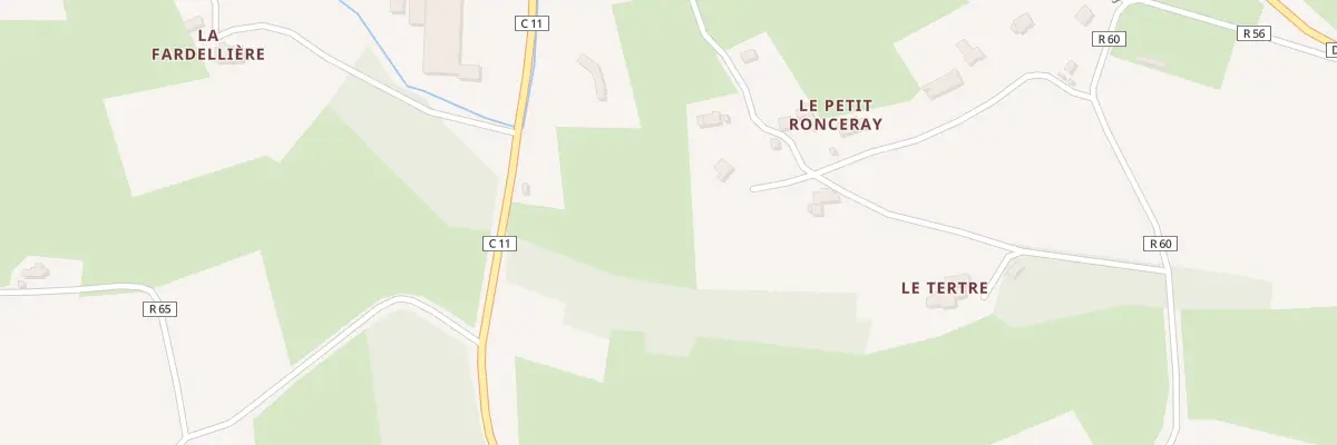 Plan du 5 Le Petit Ronceray à Marigné-Laillé