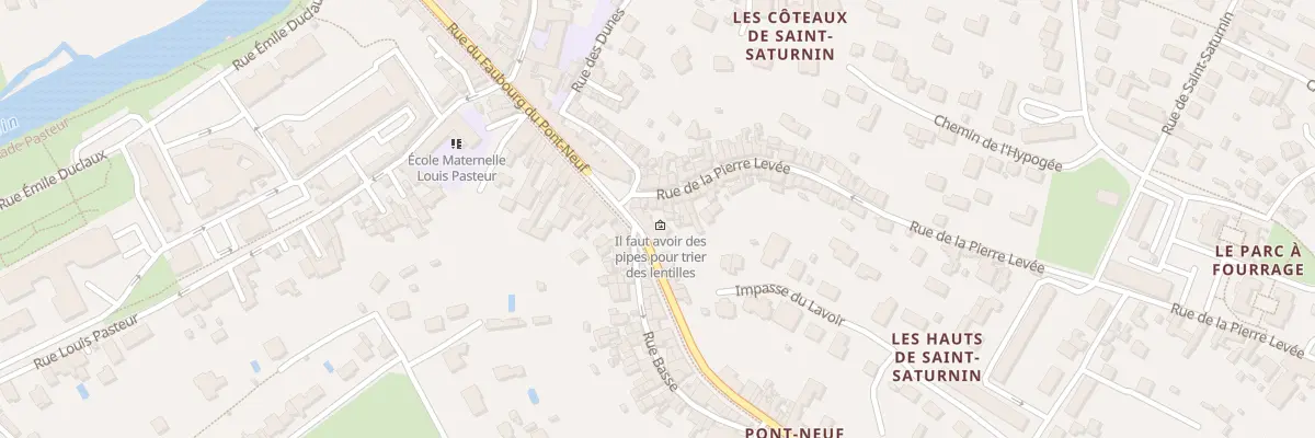 Plan du 69 Rue du Fg du Pont Neuf à Poitiers