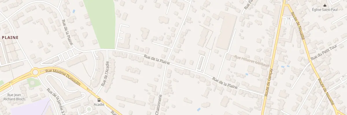 Plan du 47 Rue de la Chatonnerie à Poitiers