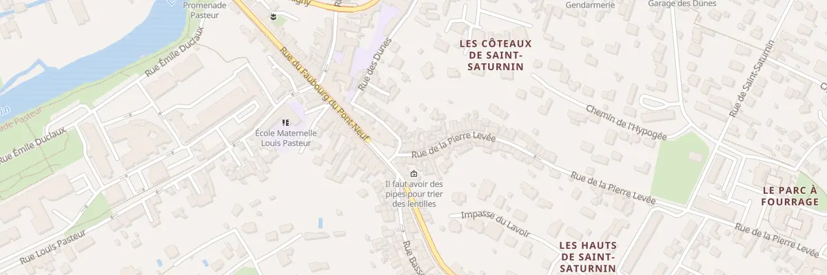 Plan du 8 Rue des Dunes à Poitiers