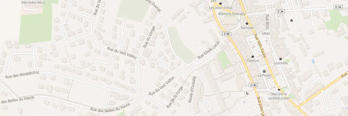 Plan du 3 Rue Aussy Duvrac à Saint-Romain-de-Colbosc
