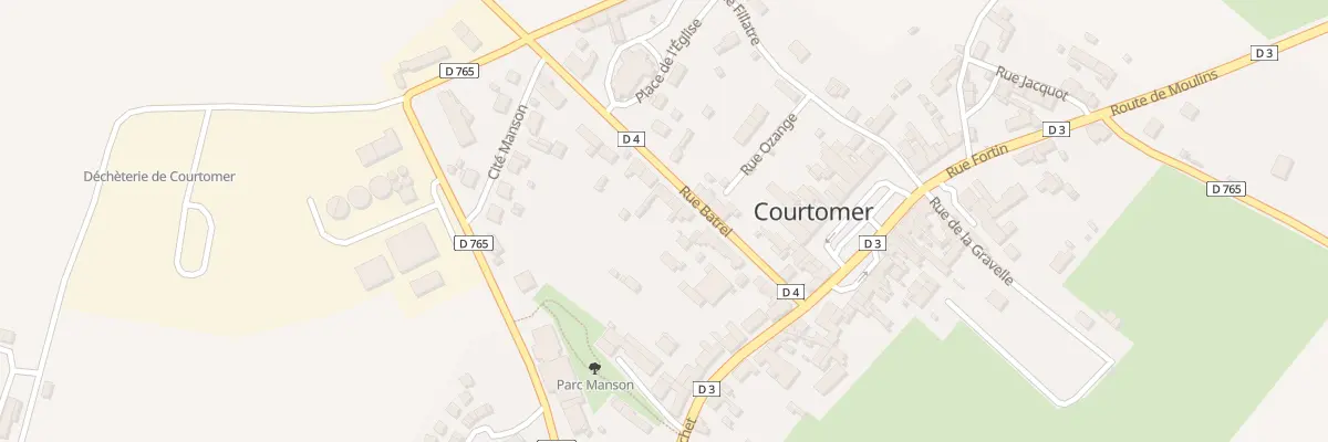 Plan du 15 Rue Batrel à Courtomer