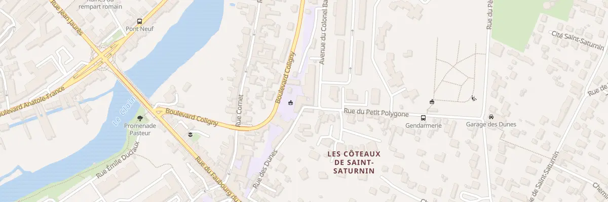 Plan du 15 Rue des Dunes à Poitiers