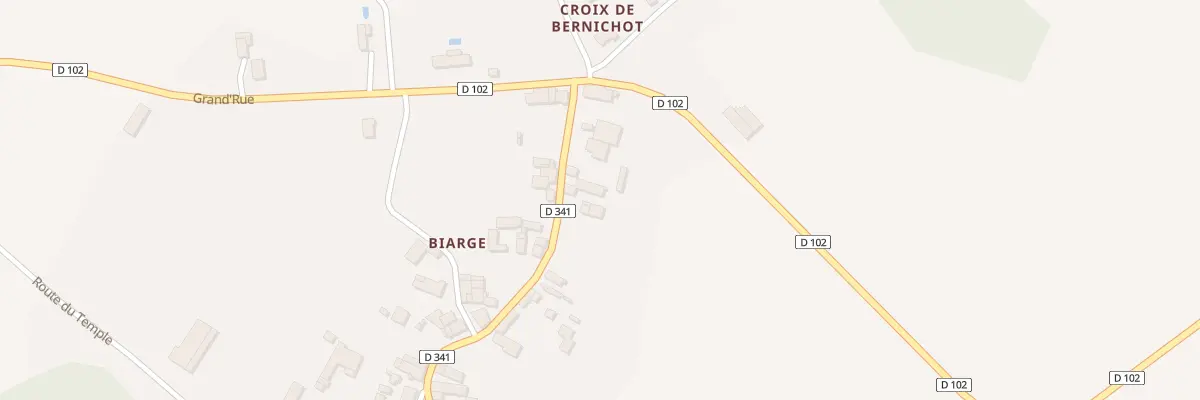 Plan du 81 Biarge à Chassiecq