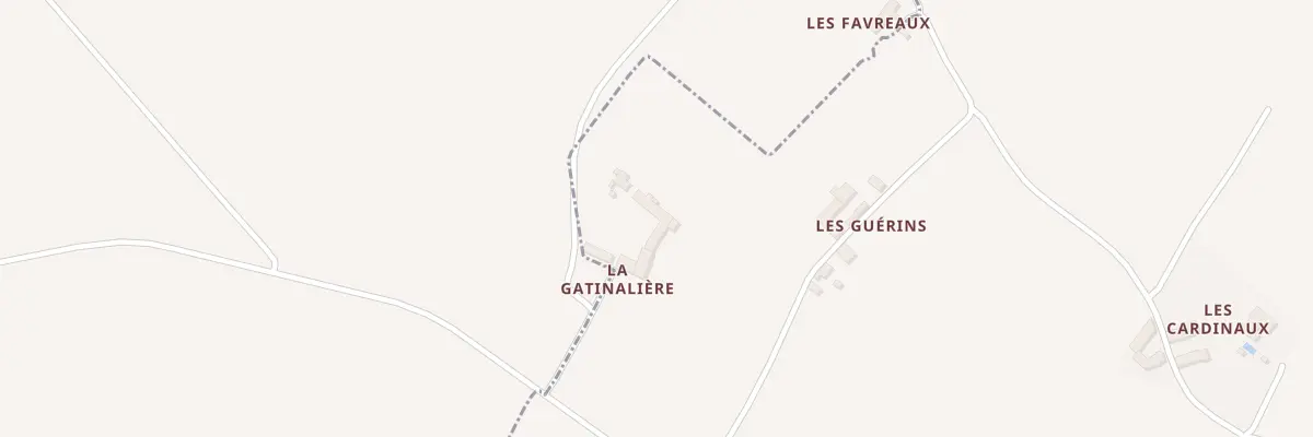 Plan du 5064 La Gatinaliere à Sérigny