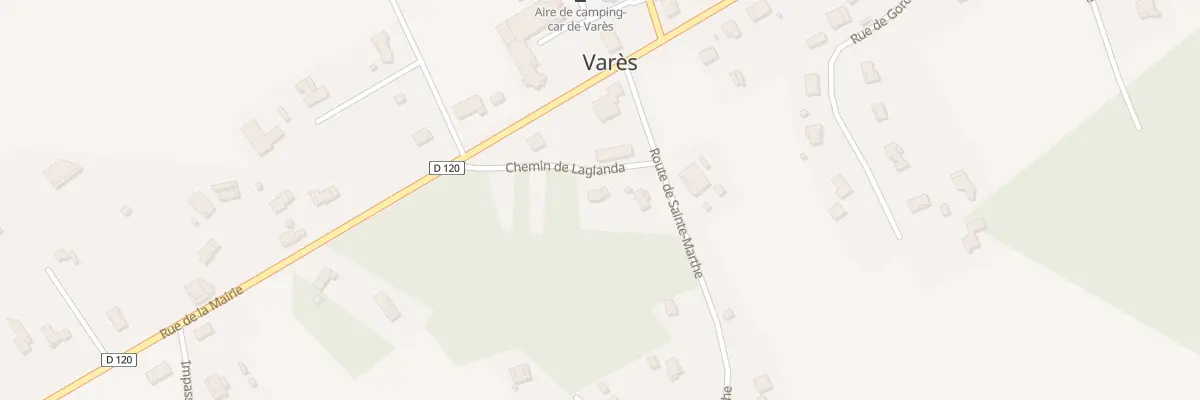 Plan du 1 Langlada à Varès