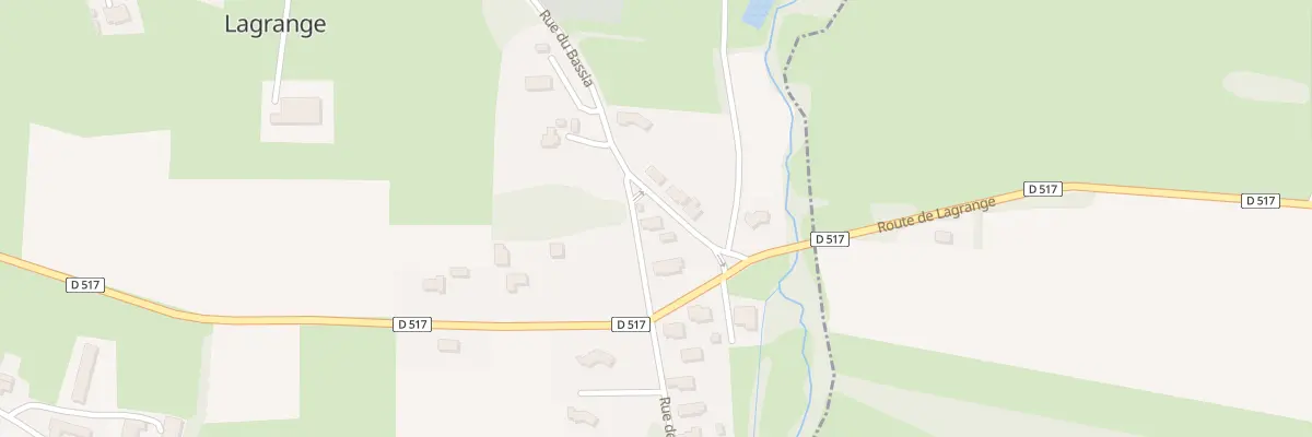 Plan du 5053 La Baysole à Lagrange