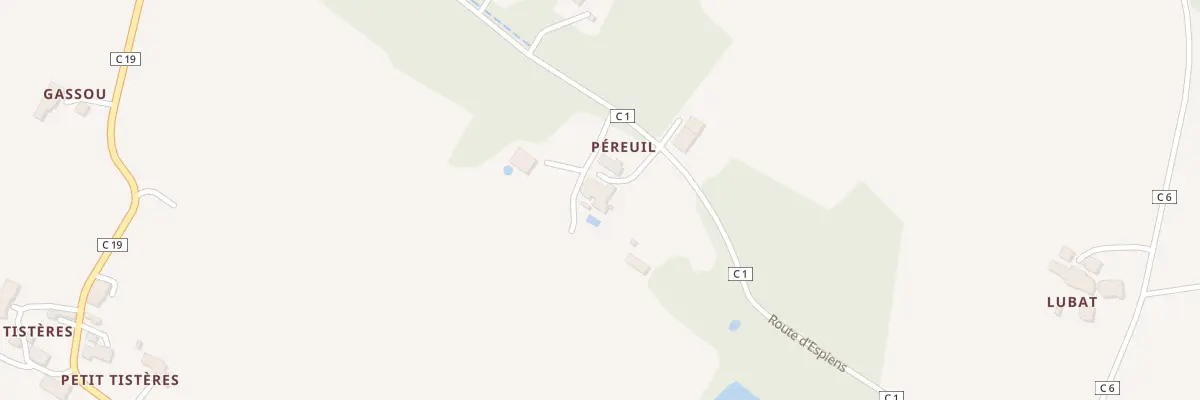Plan du 1298 Rte d’Espiens à Feugarolles