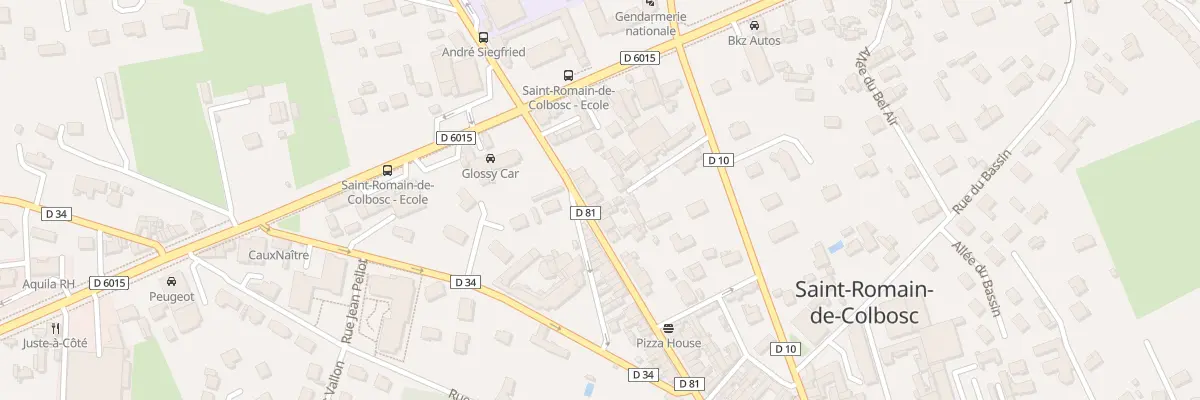 Plan du 88 Rue de la République à Saint-Romain-de-Colbosc