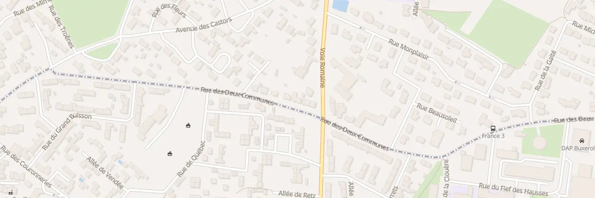 Plan du 19 Rue des Deux Communes à Buxerolles