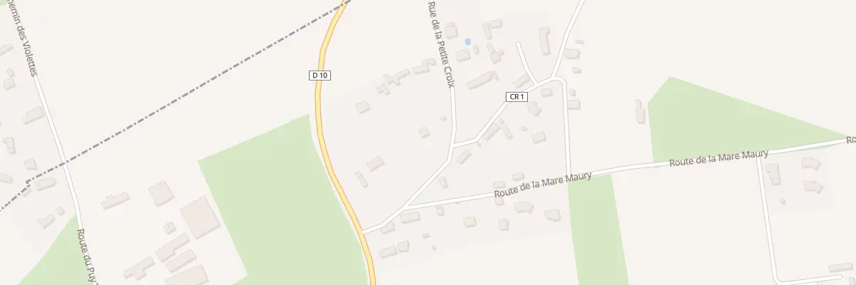 Plan du 121 Rue de la Petite Croix à Virville