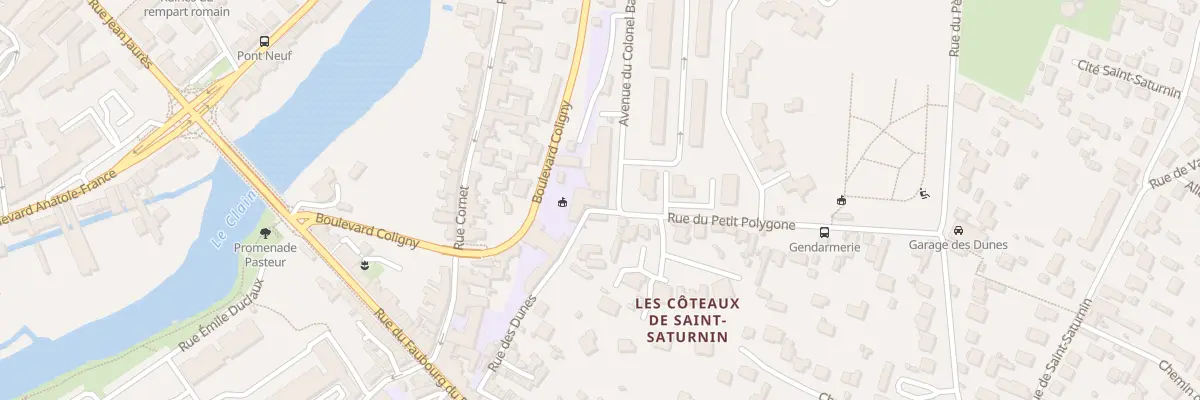 Plan du 44 Bd du Colonel Barthal à Poitiers