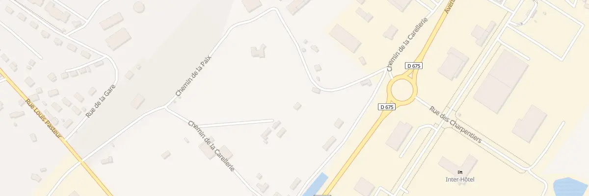 Plan du 63 Che de la Carellerie à Beuzeville