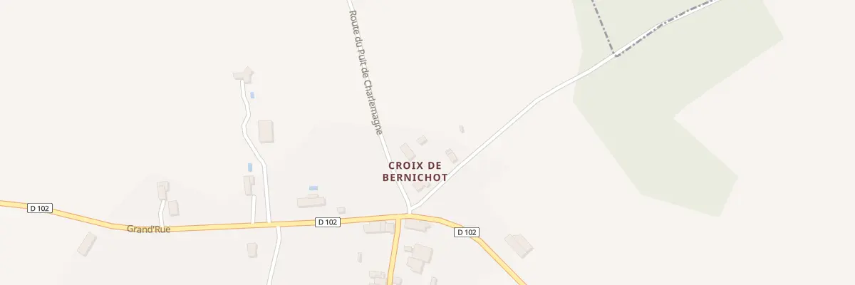 Plan du 4 Rte de la Croix Brenichot à Chassiecq
