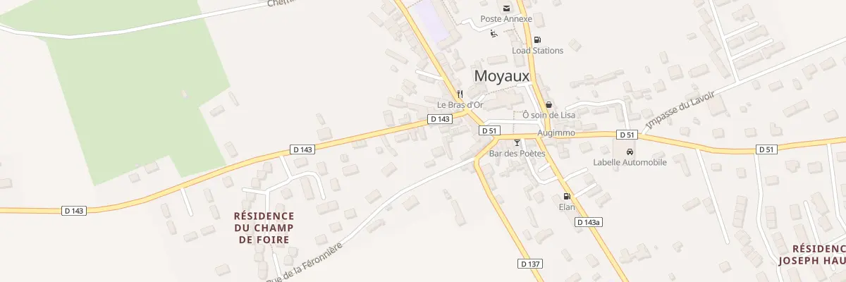 Plan du 14B Rue Jean de la Varende à Moyaux