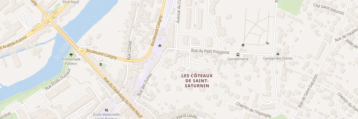 Plan du 8 Rue du Petit Polygone à Poitiers