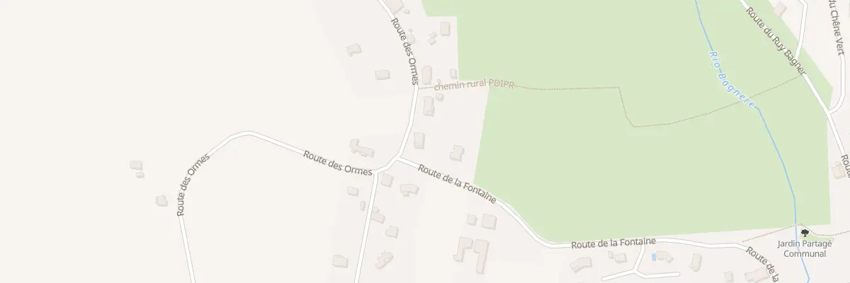 Plan du 574 Rte des Ormes à Villetoureix