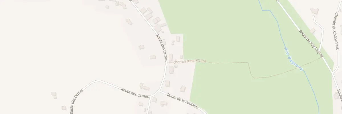 Plan du 648 Rte des Ormes à Villetoureix