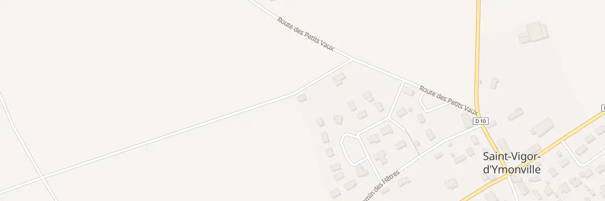 Plan du 92 Che de la Craie à Saint-Vigor-d’Ymonville