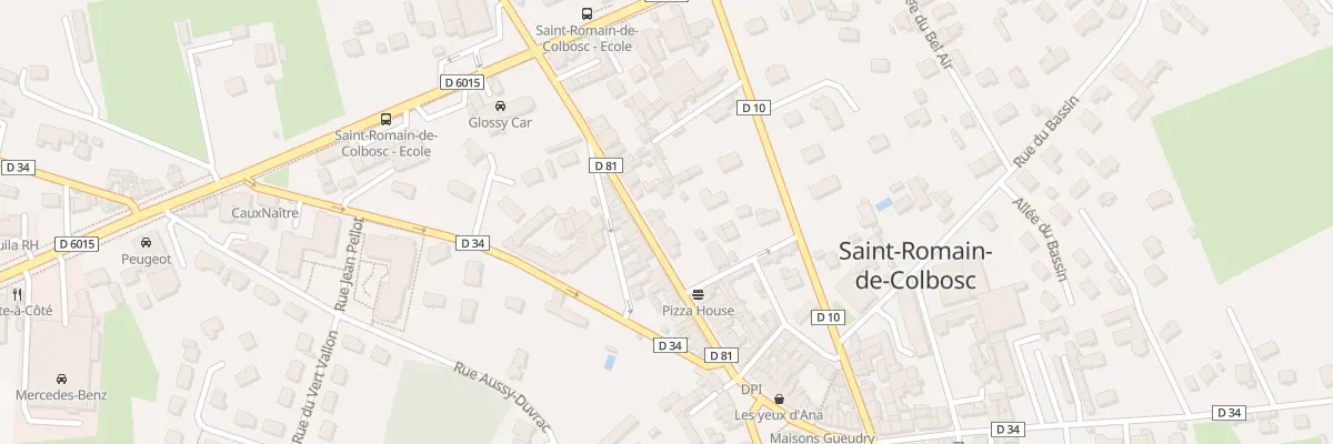 Plan du 70 Rue de la République à Saint-Romain-de-Colbosc