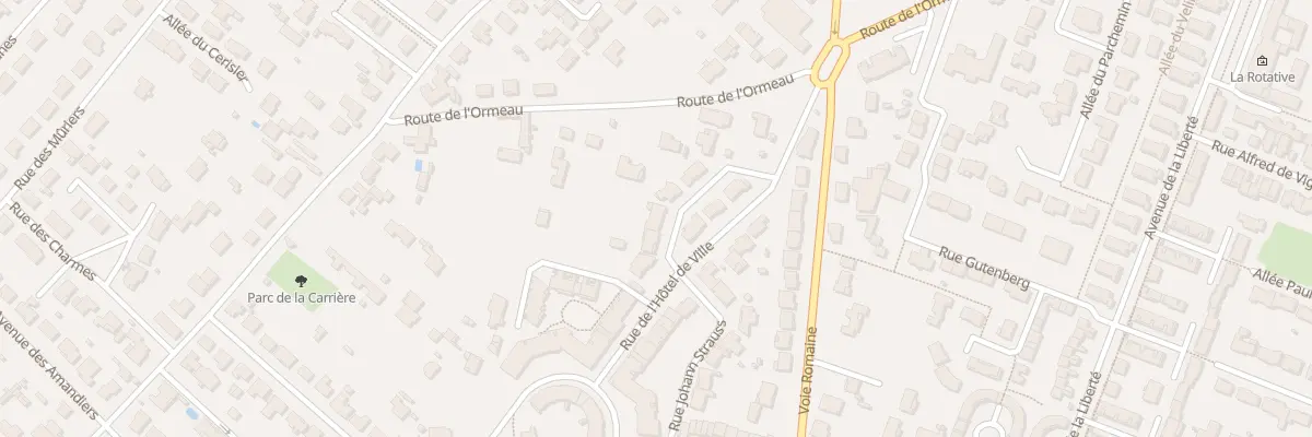 Plan du 8 Rue Ludwig Van Beethoven à Buxerolles