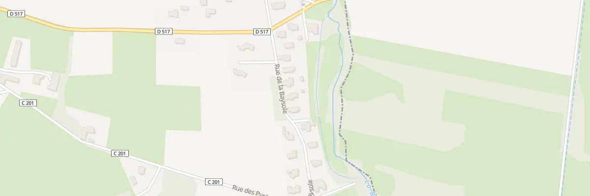 Plan du 229 Rue de la Baysole à Lagrange