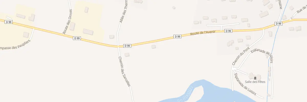 Plan du 1008 Rte de l’Avenir à Villetoureix