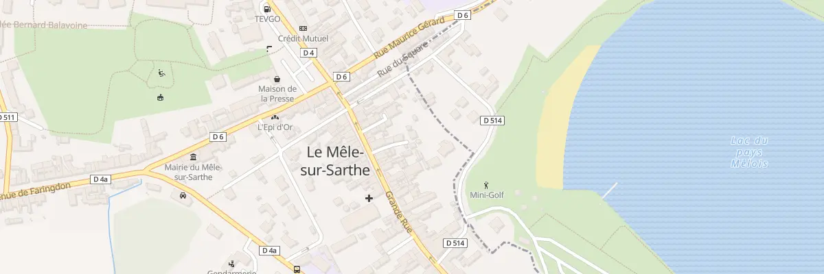 Plan du 2 Rue de l’Aigle au Mêle-sur-Sarthe