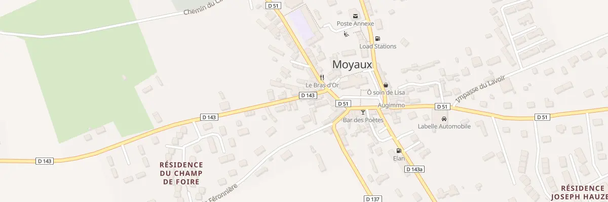 Plan du 14 Rue Jean de la Varende à Moyaux