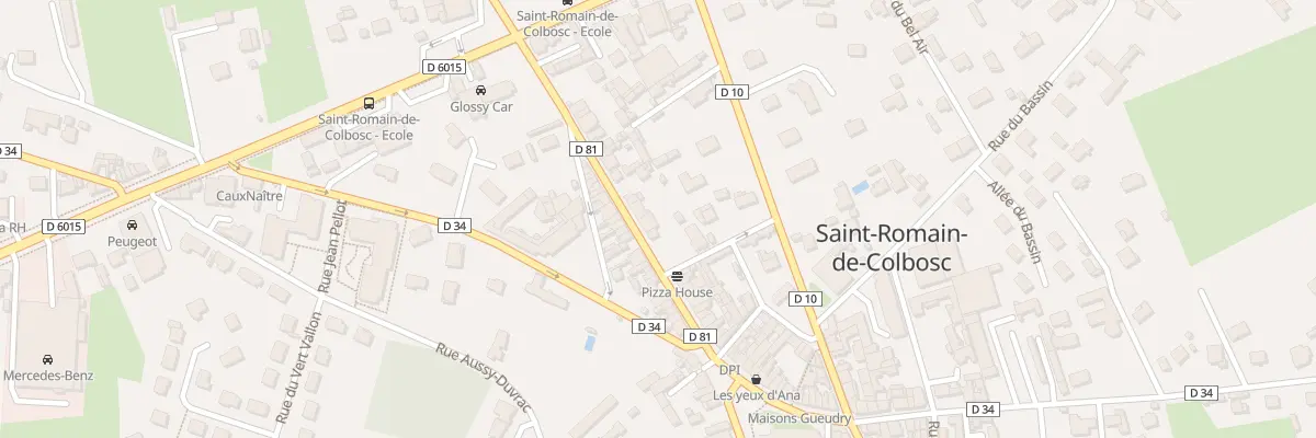 Plan du 64 Rue de la République à Saint-Romain-de-Colbosc