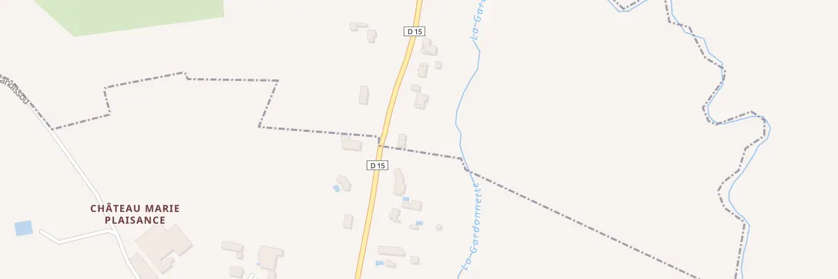 Plan du 2337 Rte de Sigoules à Gardonne