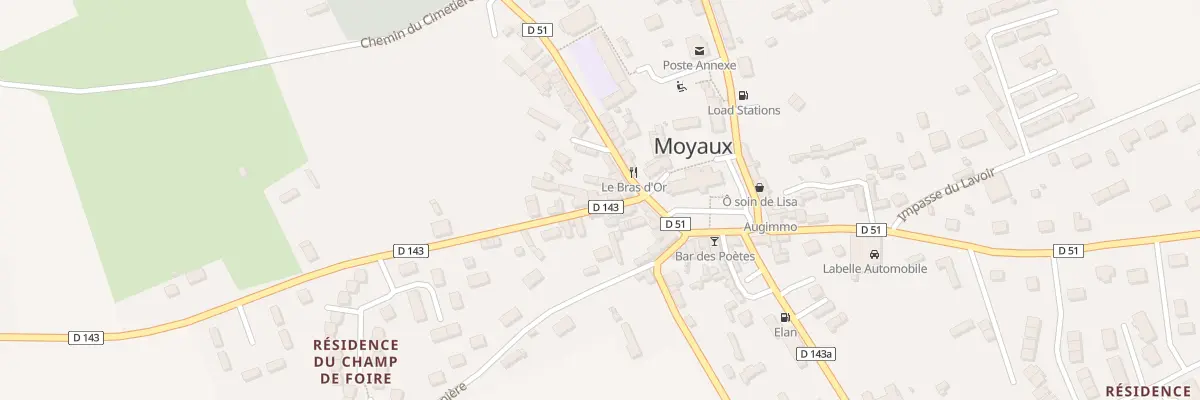 Plan du 9 Rue Jean de la Varende à Moyaux