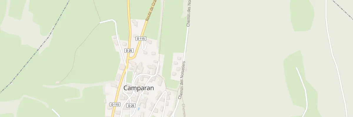 Plan du 5023 Loncareys à Camparan