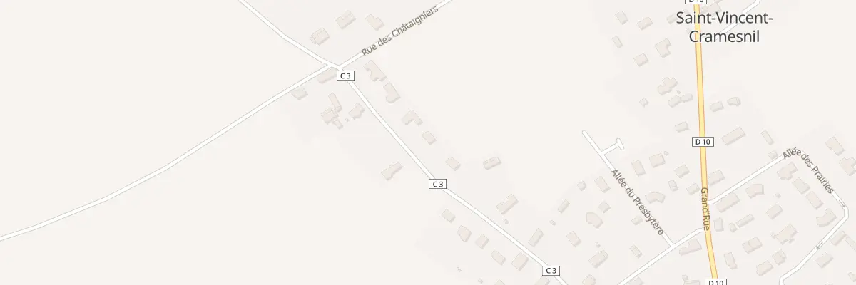 Plan du 292 Rue de la Cure à Saint-Vincent-Cramesnil
