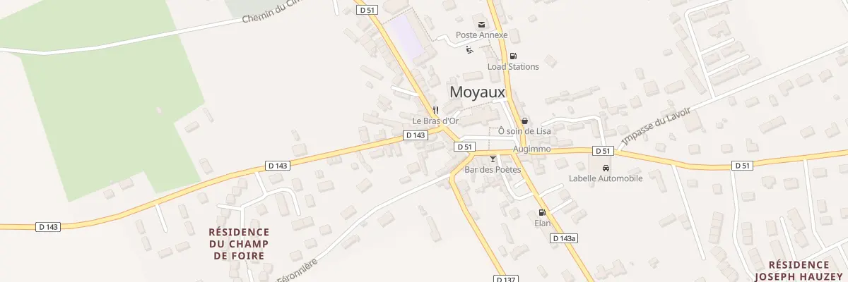 Plan du 12 Rue Jean de la Varende à Moyaux
