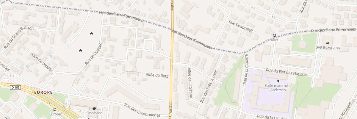 Plan du 32 Av Winston Churchill à Poitiers